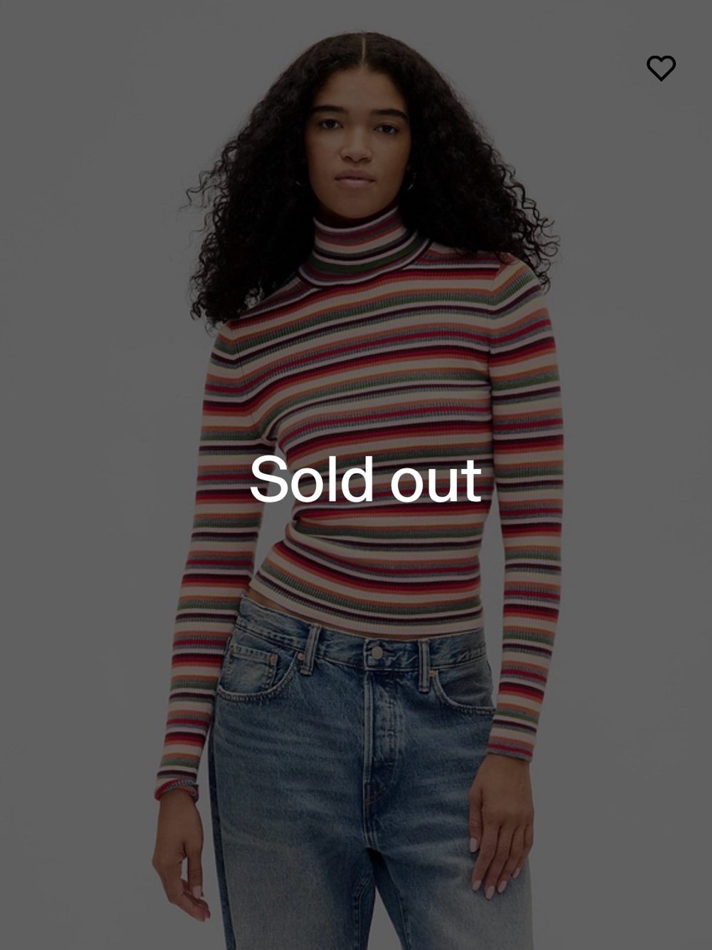 NWOT GAP CashSoft Stretch Turtleneck